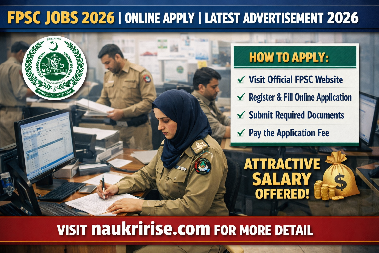 FPSC Jobs 2026 Online Apply | Federal Public Service Commission Latest Advertisement