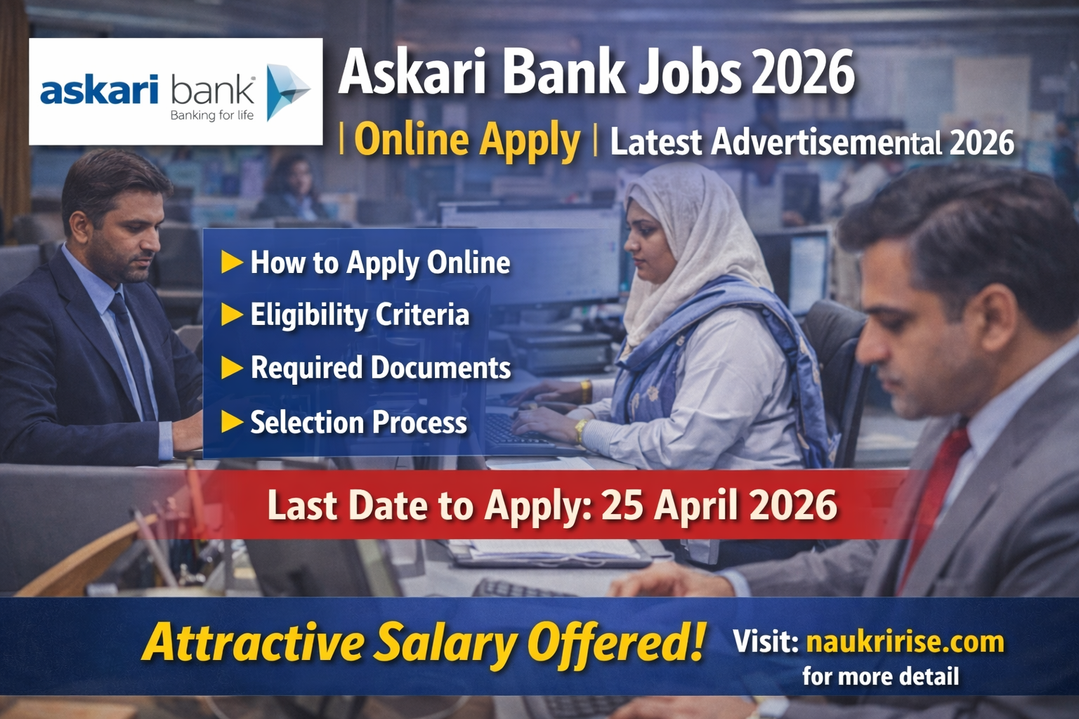 Askari Bank Jobs 2026 – Online Apply | Latest Advertisement