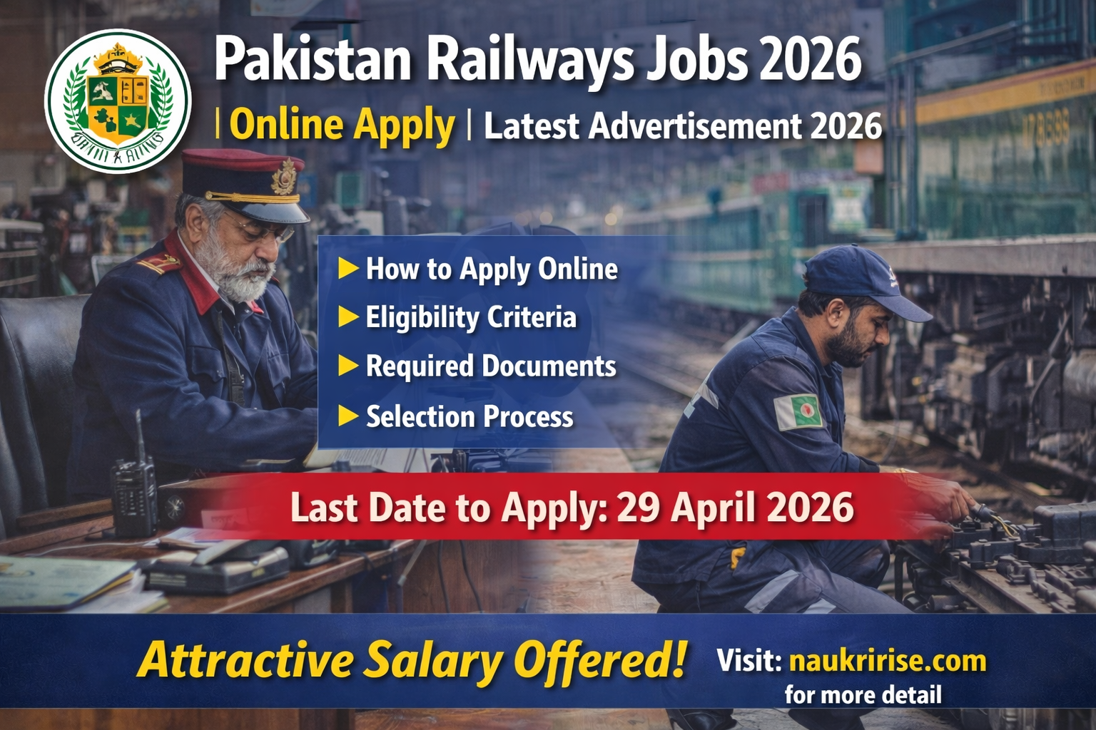 Pakistan Railways Jobs 2026 – Online Apply | Latest Advertisement